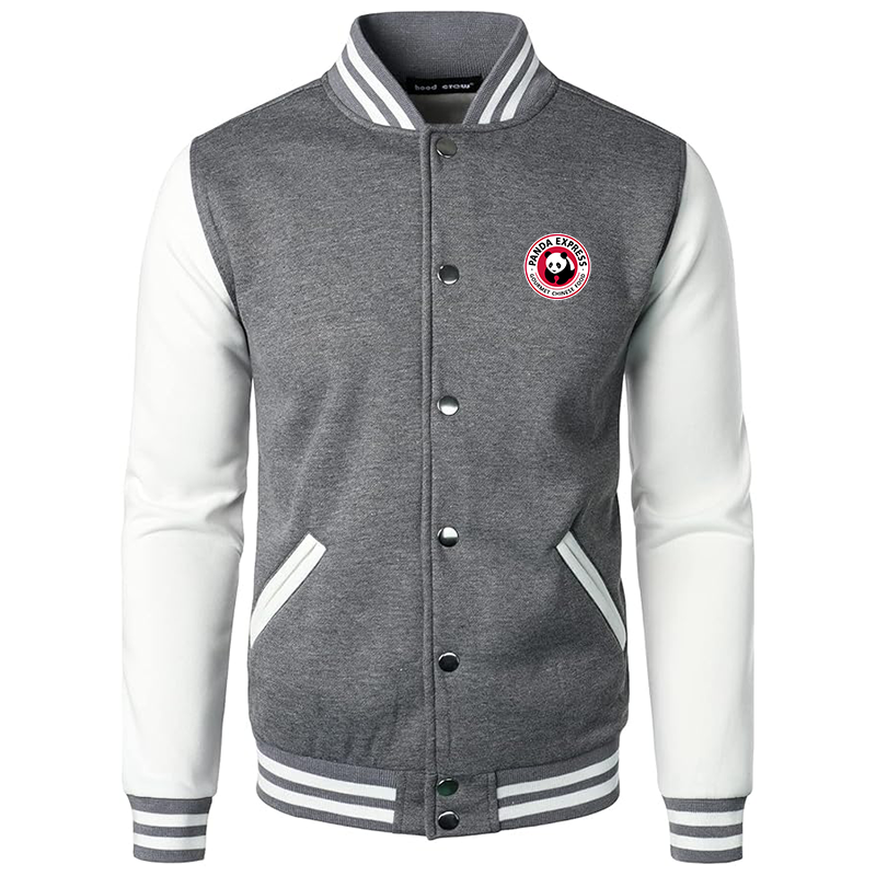 Men’s Panda Express Varsity Baseball Jacket Cotton Blend Letterman Jackets