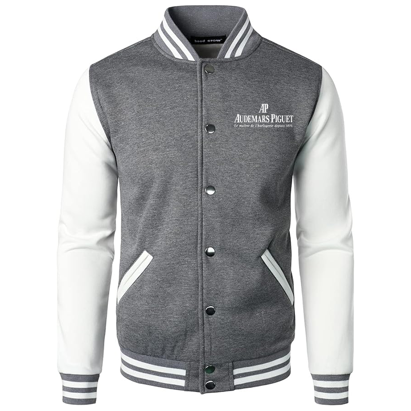 Men’s Audemars Piguet Varsity Baseball Jacket Cotton Blend Letterman Jackets