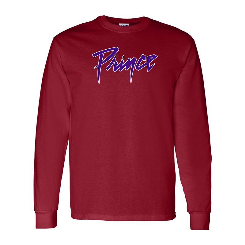 Men's Prince Gildan Heavy Cotton Long Sleeve T-Shirt