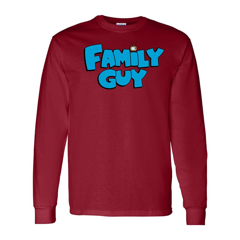 Men's Family Guy Gildan Heavy Cotton Long Sleeve T-Shirt