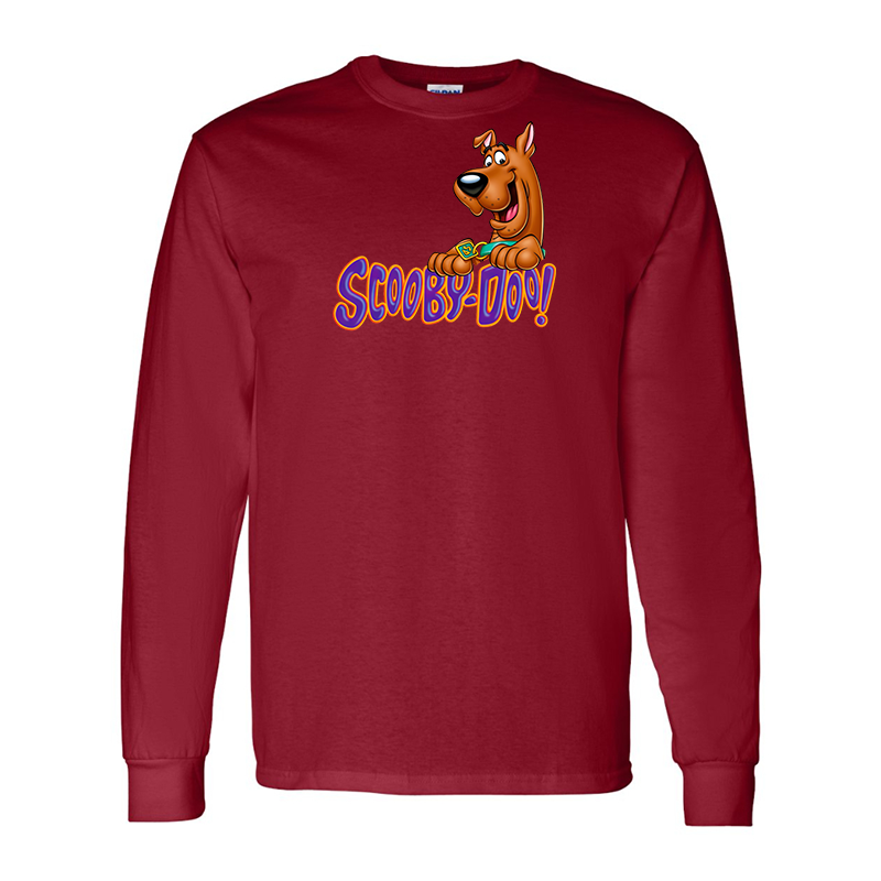 Men's Scooby-Doo Gildan Heavy Cotton Long Sleeve T-Shirt