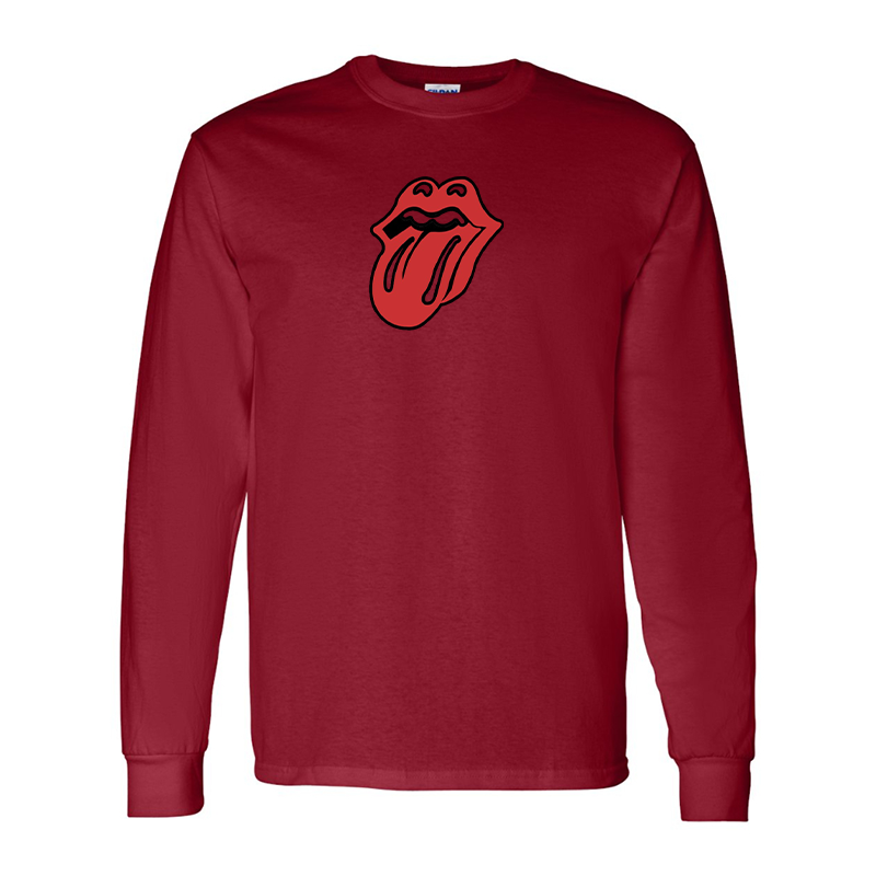 Men's Rolling Stones Gildan Heavy Cotton Long Sleeve T-Shirt