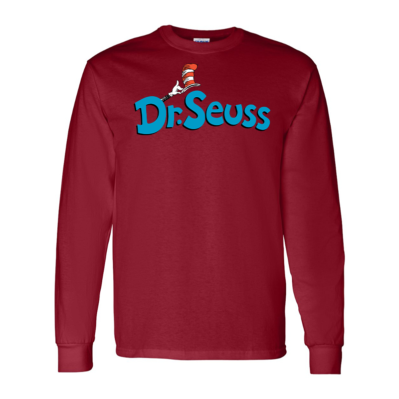 Men's Dr. Seuss Gildan Heavy Cotton Long Sleeve T-Shirt