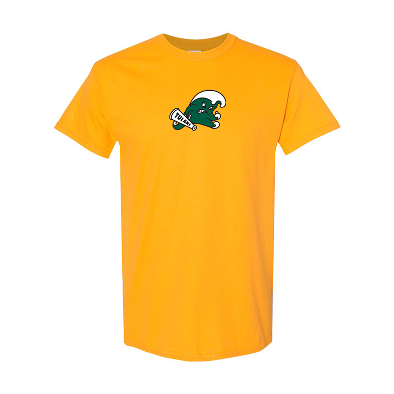 Men's Tulane Green Wave Gildan Heavy Cotton T-Shirt