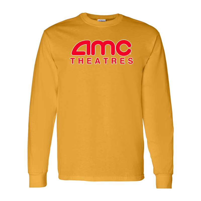 Men's Amc Theatres Gildan Heavy Cotton Long Sleeve T-Shirt