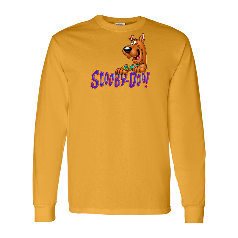 Men's Scooby-Doo Gildan Heavy Cotton Long Sleeve T-Shirt