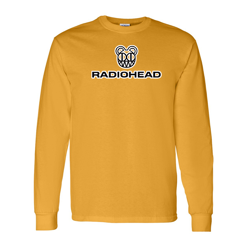 Men's Radiohead Gildan Heavy Cotton Long Sleeve T-Shirt