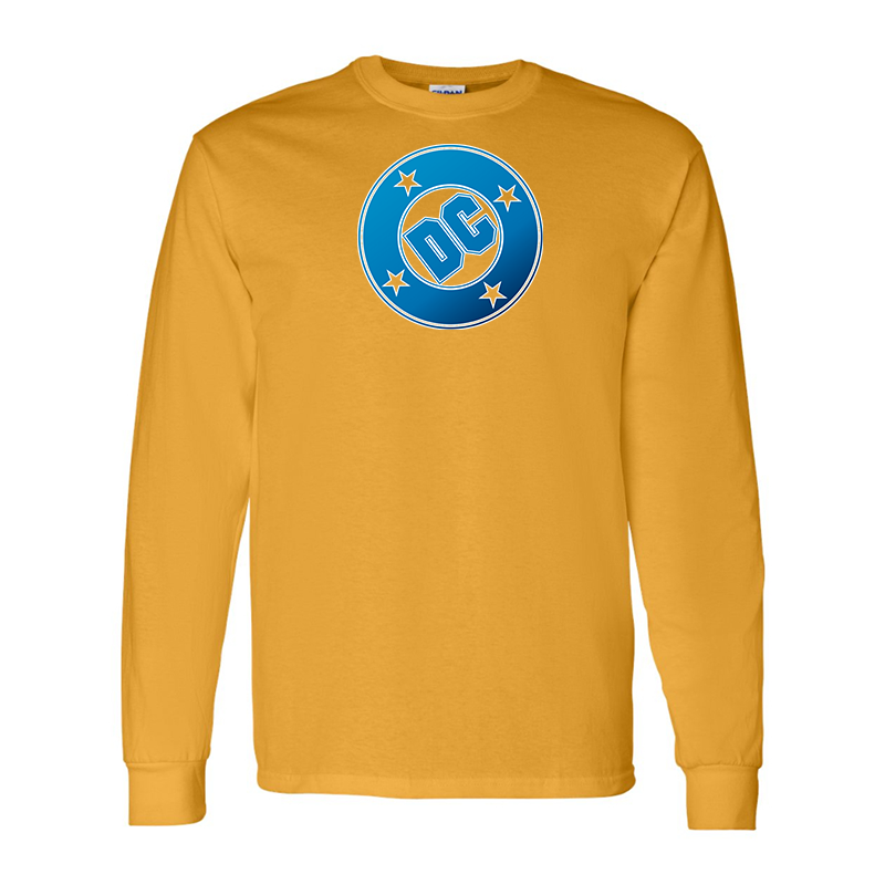 Men's DC Comics  Gildan Heavy Cotton Long Sleeve T-Shirt