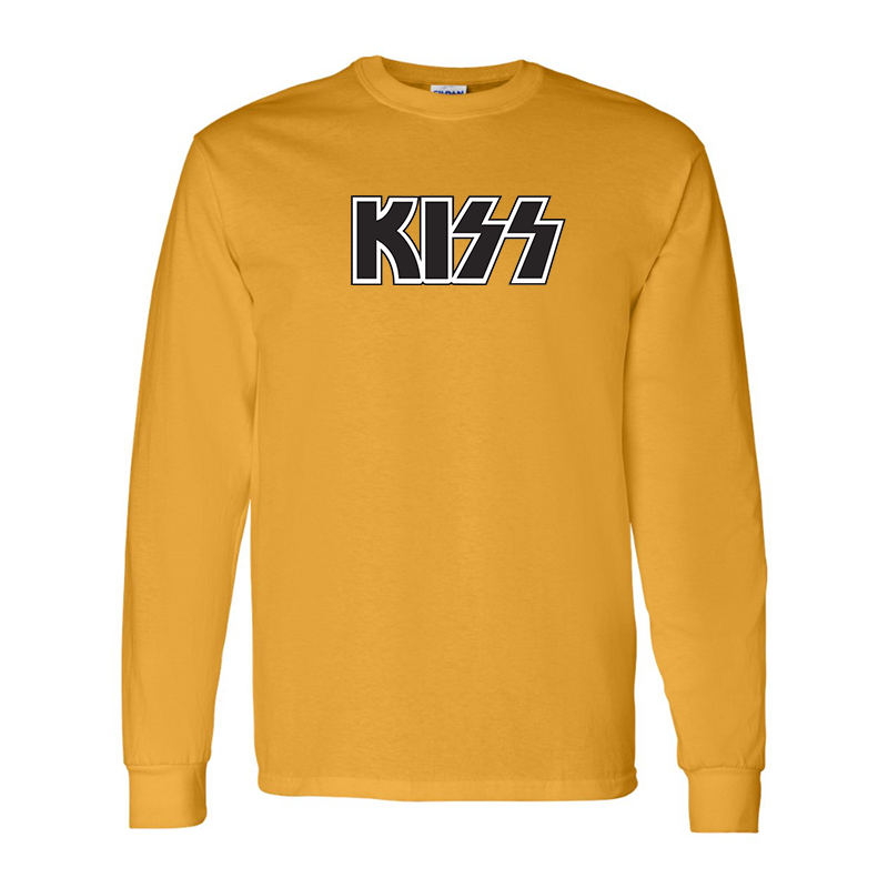 Men's Kiss Gildan Heavy Cotton Long Sleeve T-Shirt