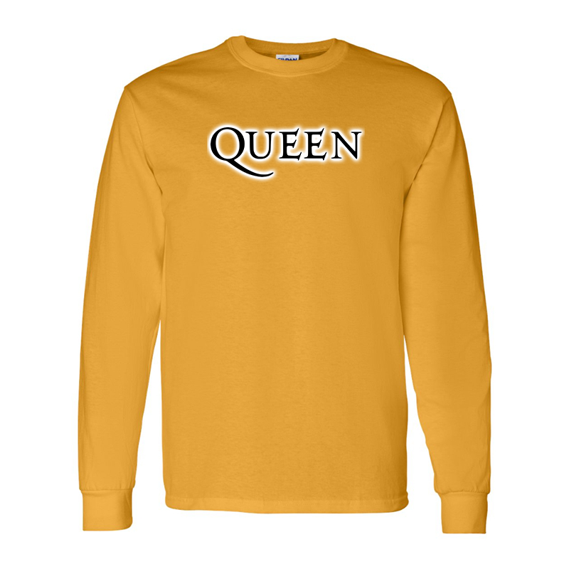 Men's Queen Gildan Heavy Cotton Long Sleeve T-Shirt