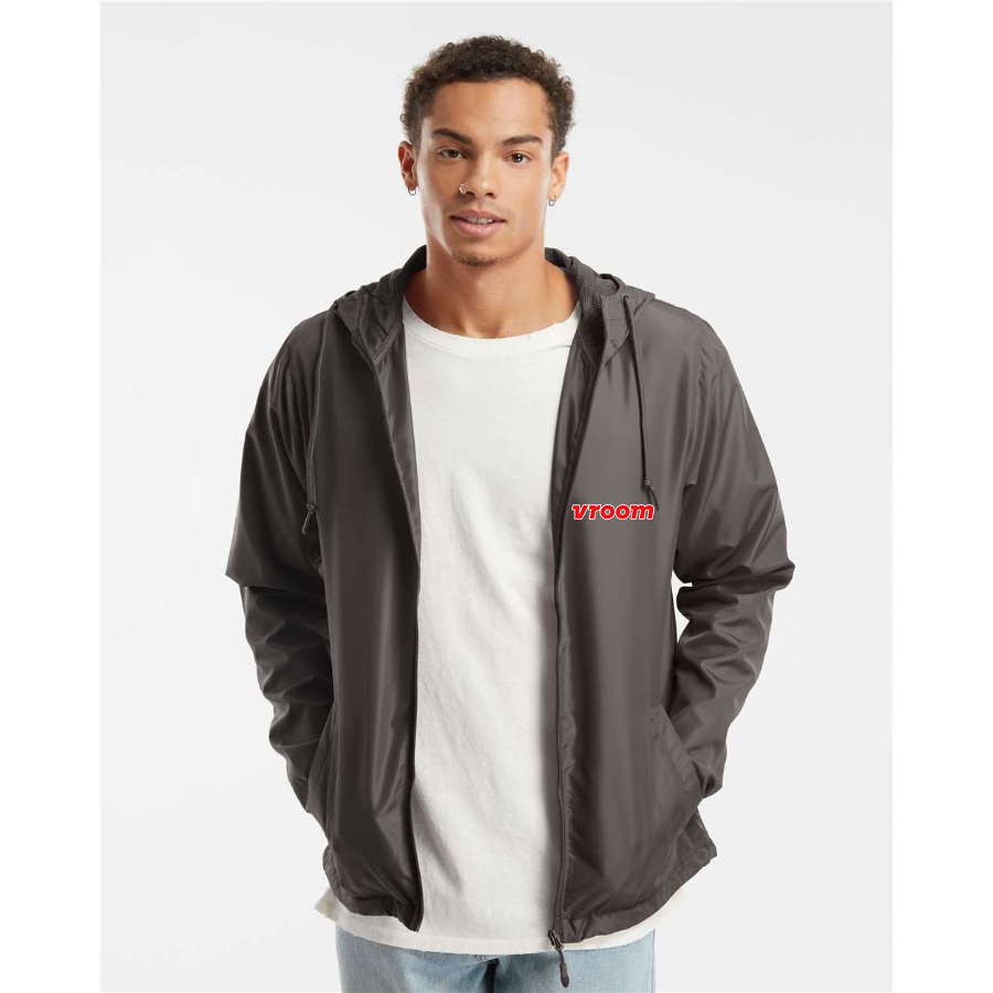 Men's Vroom Independent Trading Co Lightweight Windbreaker Full-Zip Jacket