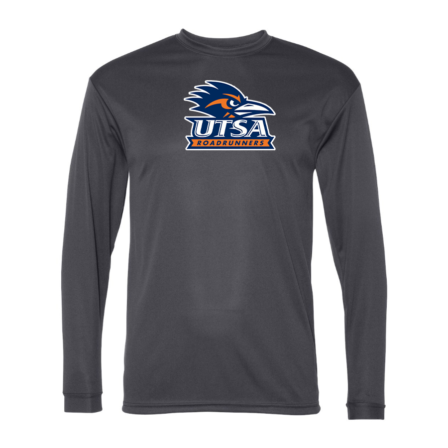 Men's Texas SA Roadrunners Polyester Long Sleeve T-Shirt