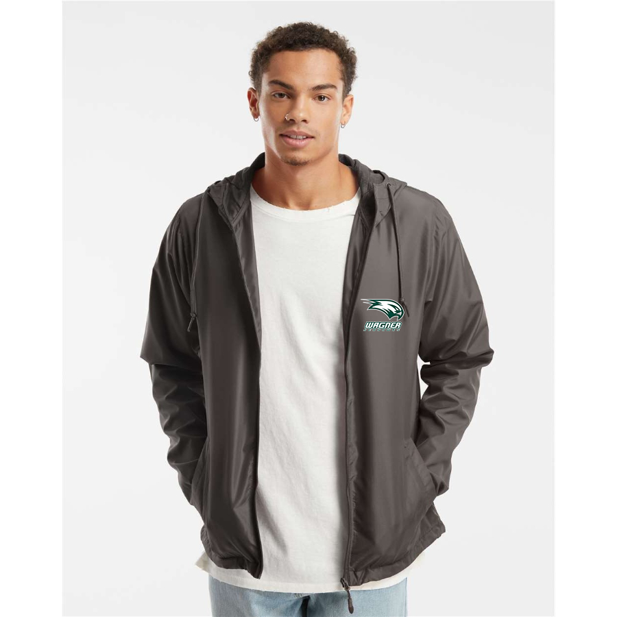 Men's Wagner Seahawks Independent Trading Co Lightweight Windbreaker Full-Zip Jacket