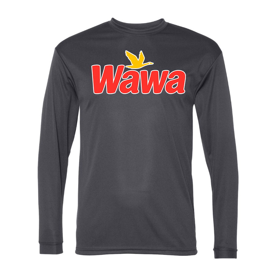 Men's Wawa Gas Station Performance Long Sleeve T-Shirt