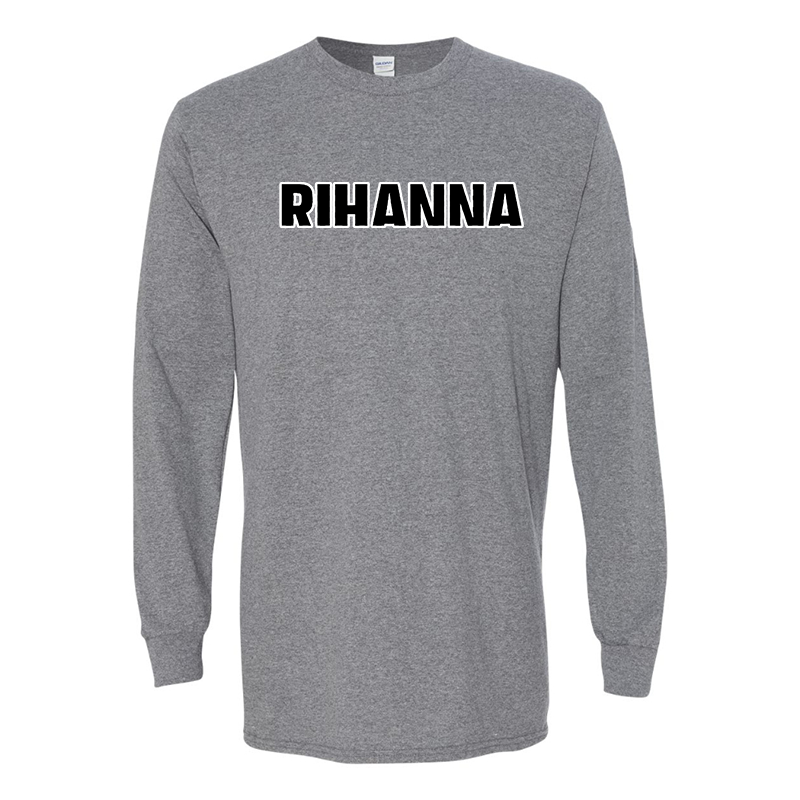 Men's Rihanna Gildan Heavy Cotton Long Sleeve T-Shirt