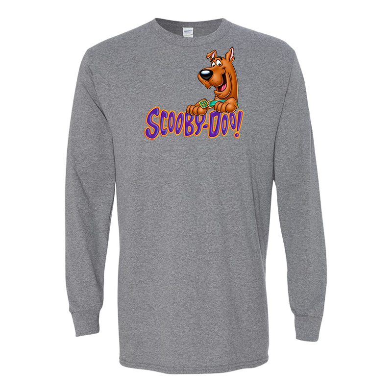 Men's Scooby-Doo Gildan Heavy Cotton Long Sleeve T-Shirt