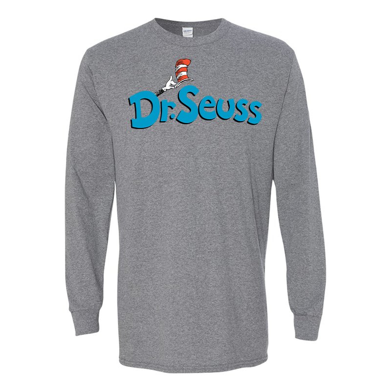 Men's Dr. Seuss Gildan Heavy Cotton Long Sleeve T-Shirt