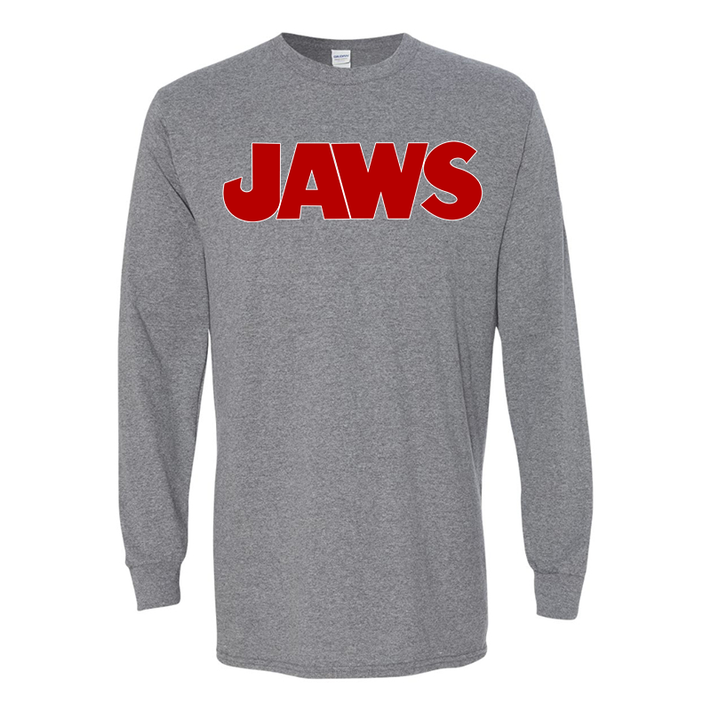 Men's Jaws Gildan Heavy Cotton Long Sleeve T-Shirt