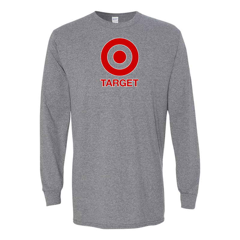 Men's Target Gildan Heavy Cotton Long Sleeve T-Shirt