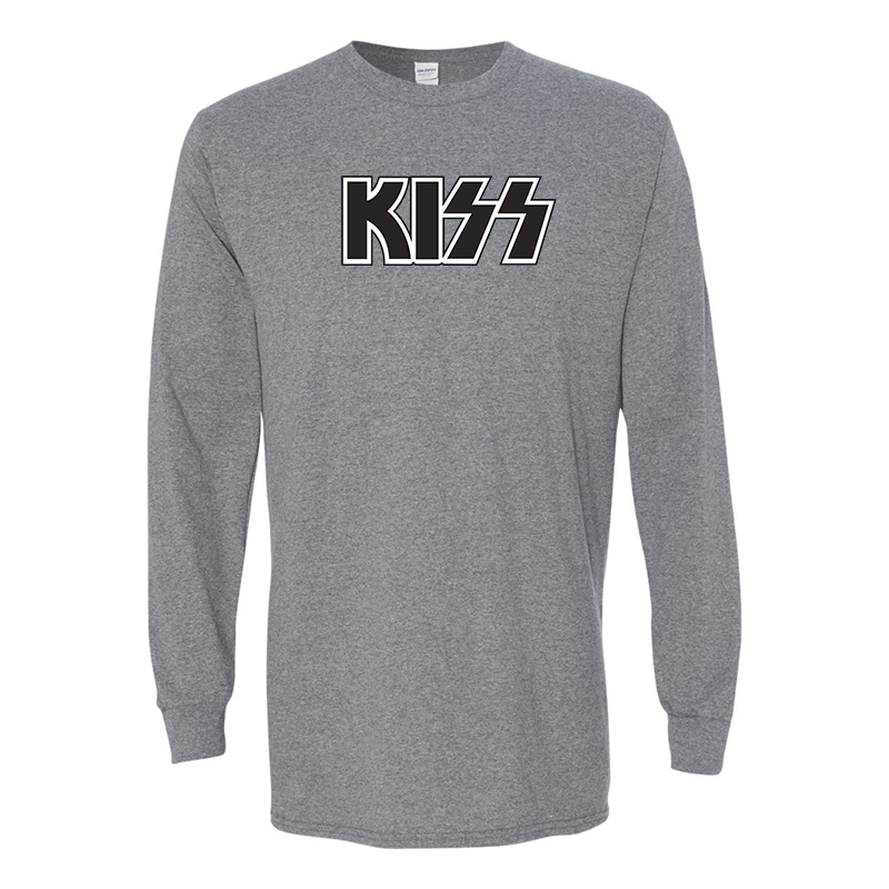 Men's Kiss Gildan Heavy Cotton Long Sleeve T-Shirt