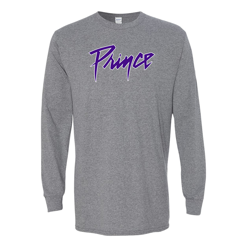 Men's Prince Gildan Heavy Cotton Long Sleeve T-Shirt