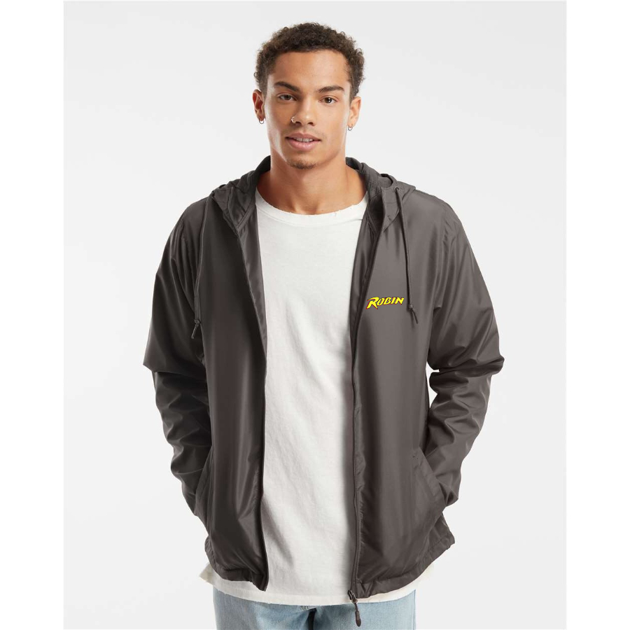 Men's Robin Independent Trading Co Lightweight Windbreaker Full-Zip Jacket