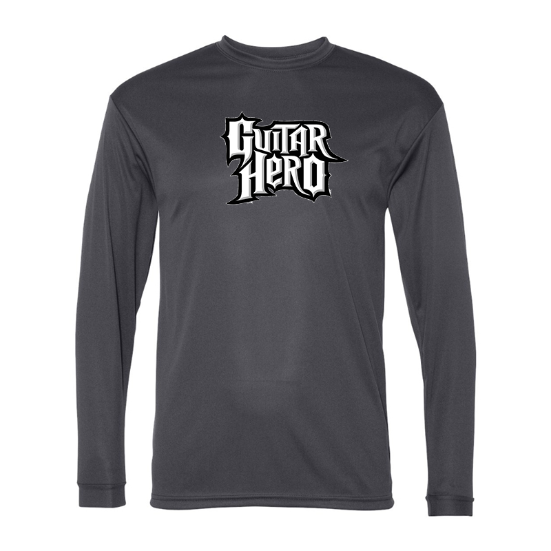 Men's  Guitar hero Performance Long Sleeve T-Shirt