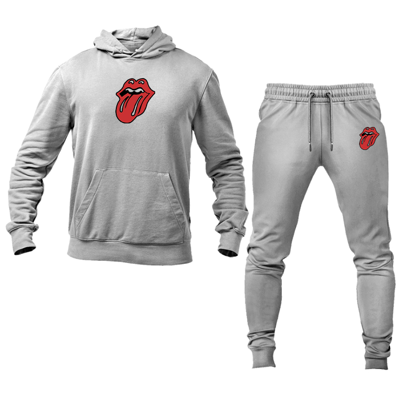 Men's Rolling Stones Hoodie and Joggers Set