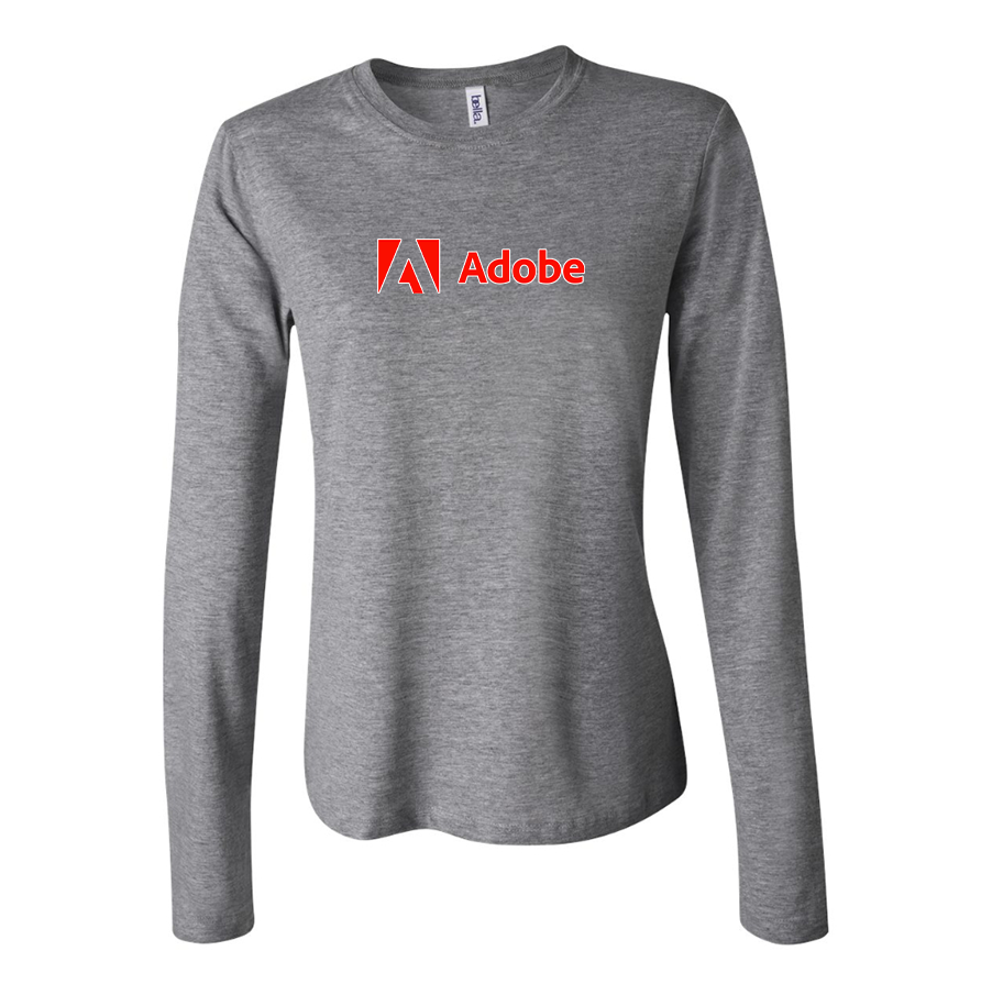 Women's Adobe Corporate  Long Sleeve T-Shirt