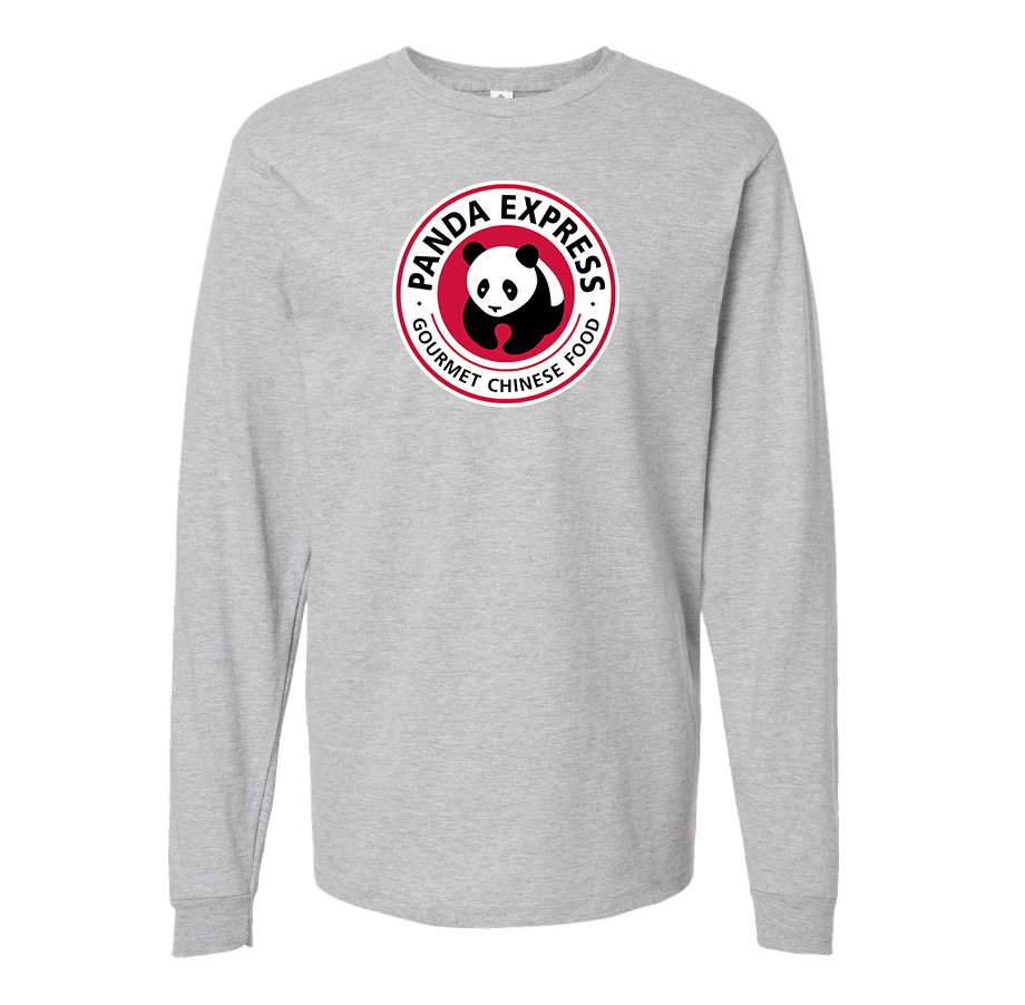 Men's Panda Express Cotton Long Sleeve T-Shirt