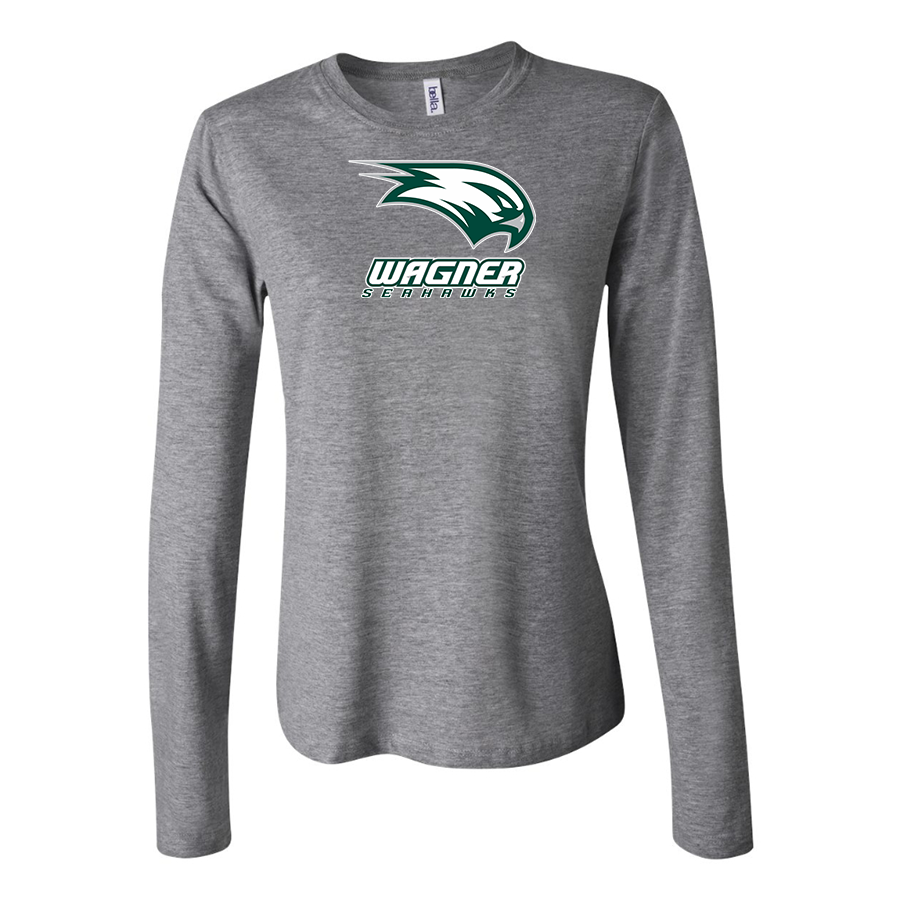 Women's Wagner Seahawks  Long Sleeve T-Shirt