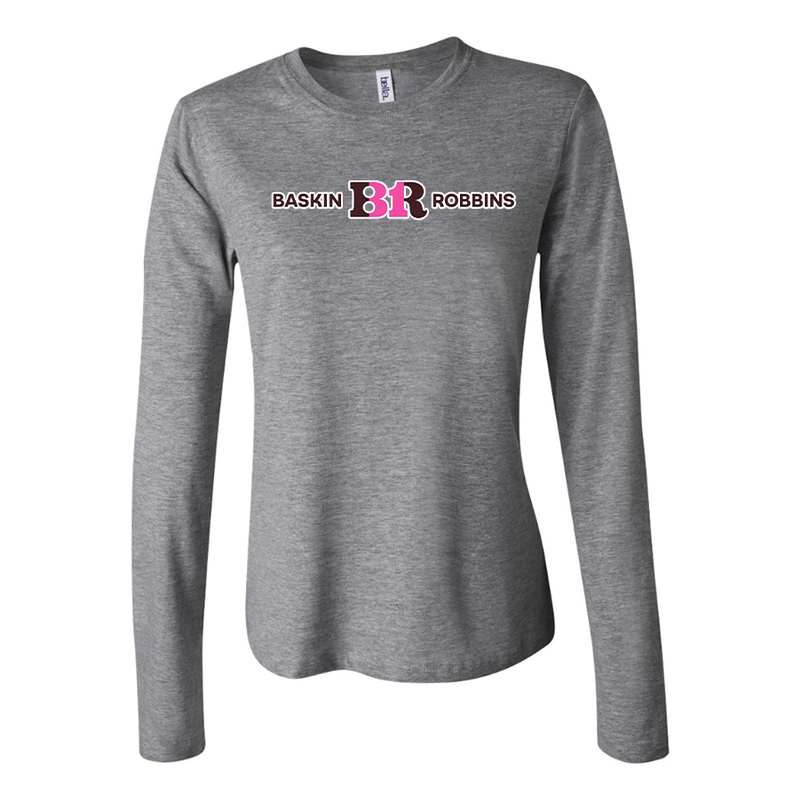 Women's Baskin Rоbbins  Long Sleeve T-Shirt