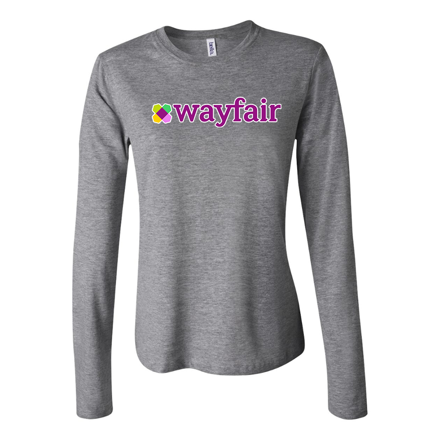 Women's Wayfair Long Sleeve T-Shirt