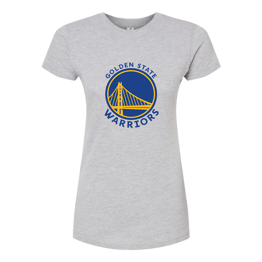 Women's Golden State Warriors Round Neck T-Shirt