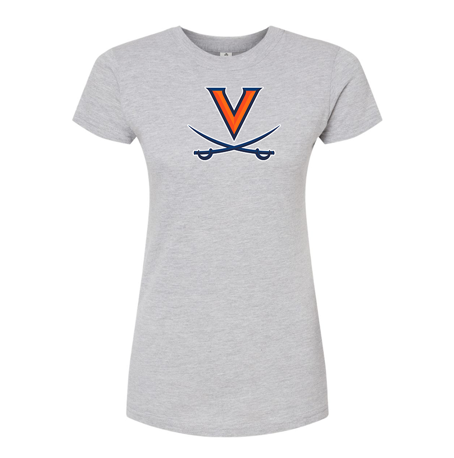 Women's Virginia Cavaliers Round Neck T-Shirt