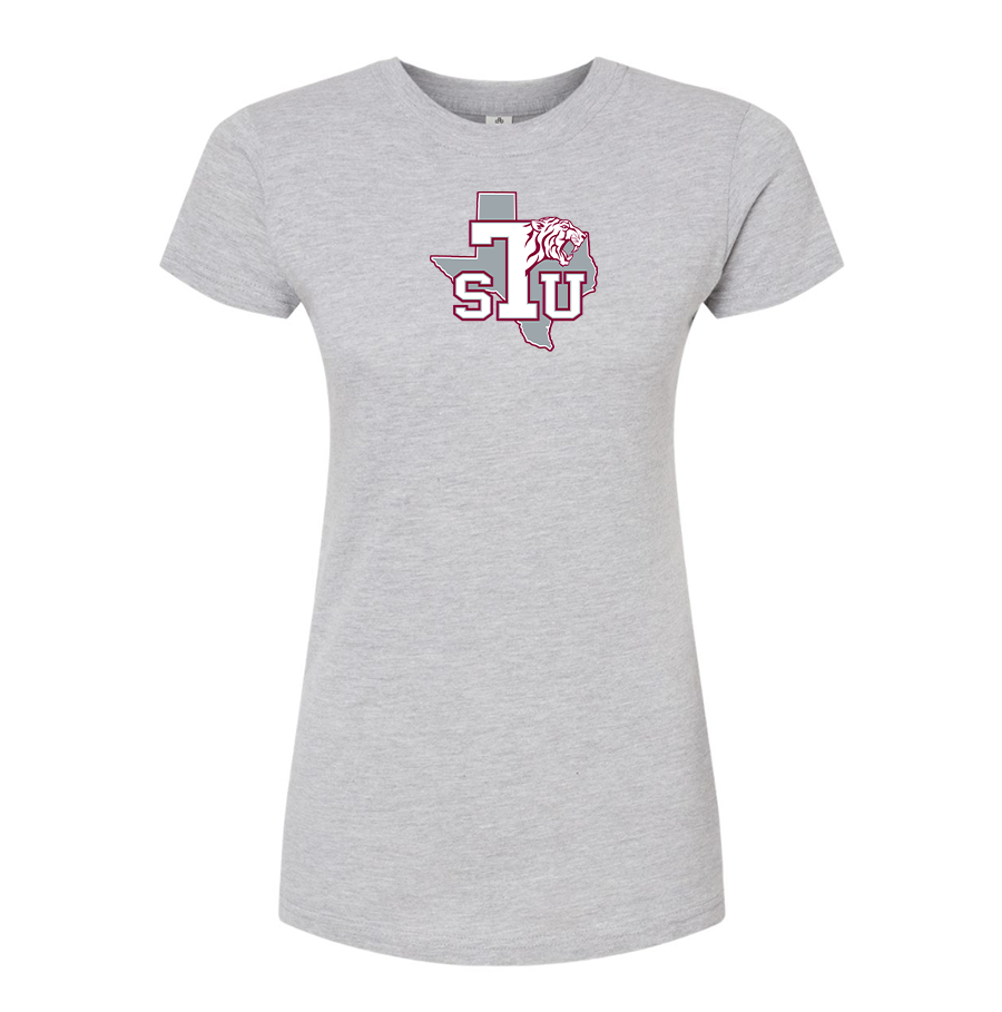 Women's Texas Southern Tigers Round Neck T-Shirt