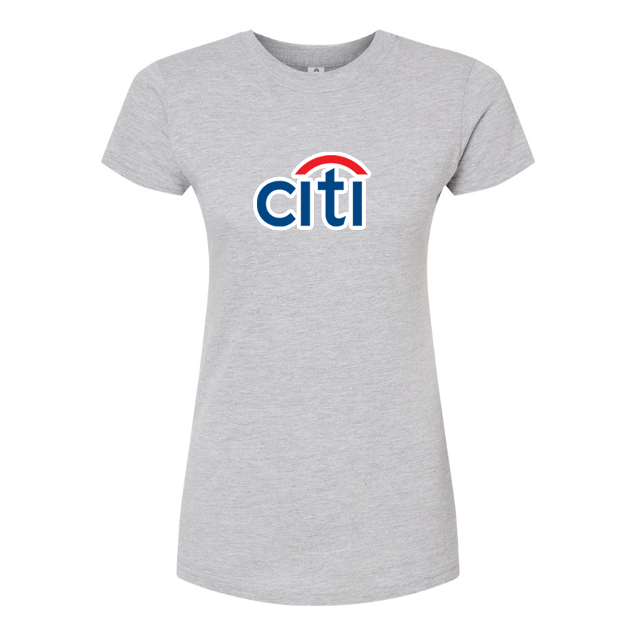 Women's Citi Bank Round Neck T-Shirt