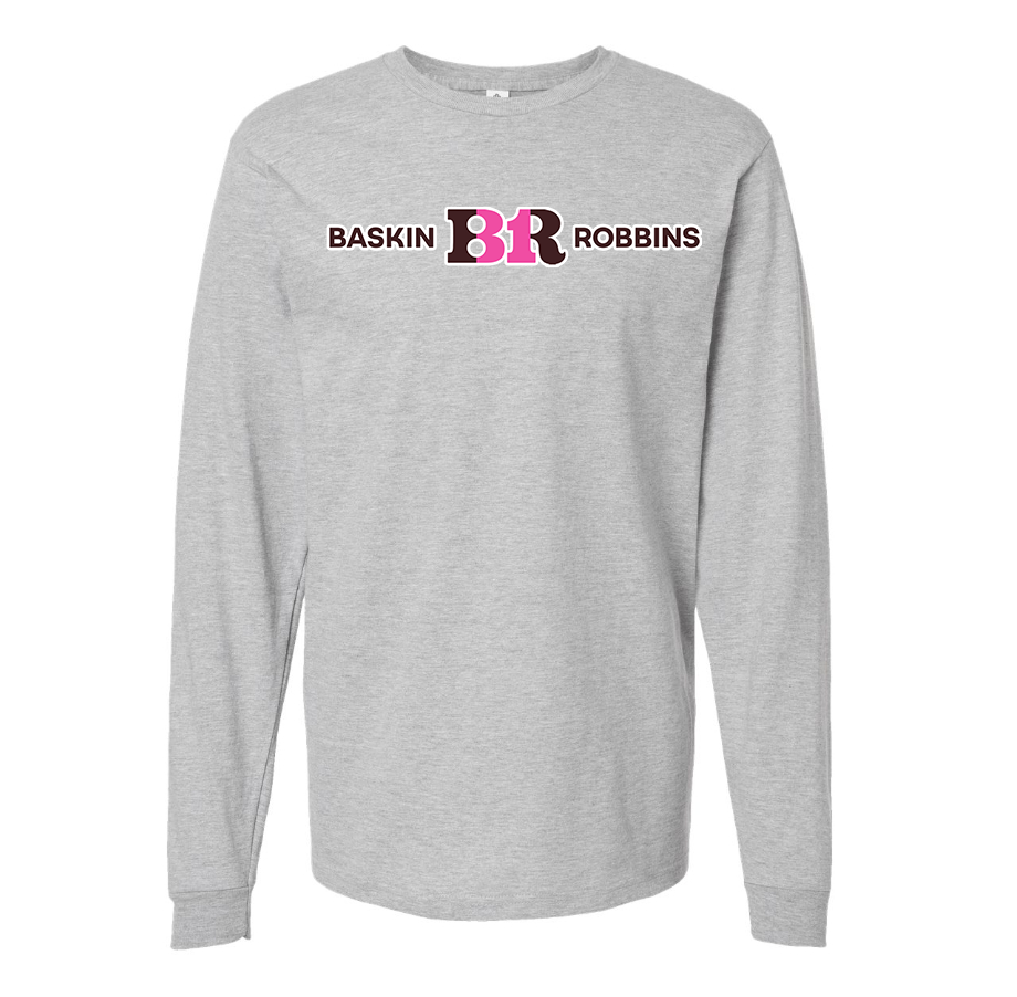 Men's Baskin Rоbbins Cotton Long Sleeve T-Shirt