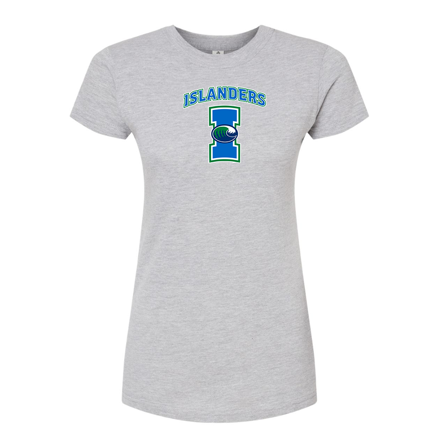 Women's Texas AM CC Islanders  Round Neck T-Shirt