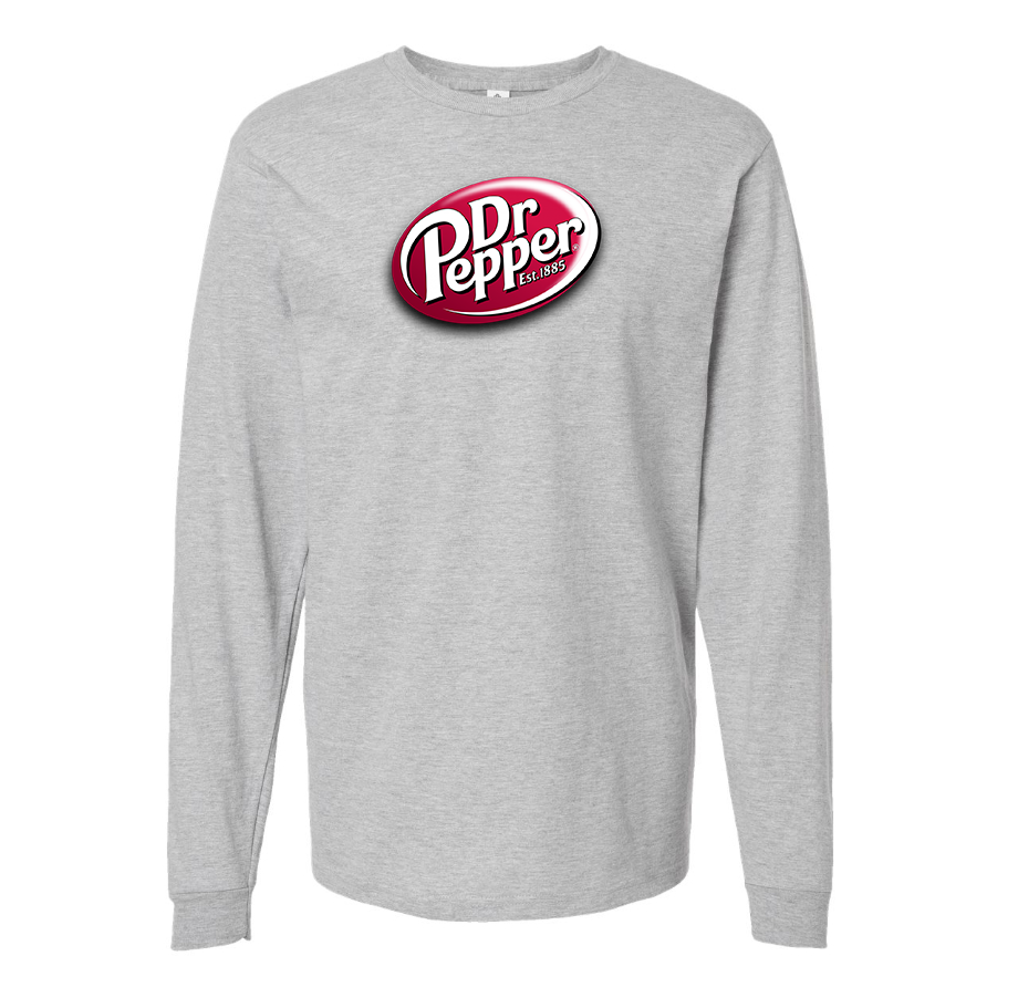 Men's Dr.Pepper Cotton Long Sleeve T-Shirt