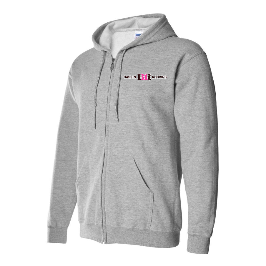 Men's Baskin Rоbbins Full Zip Hoodie