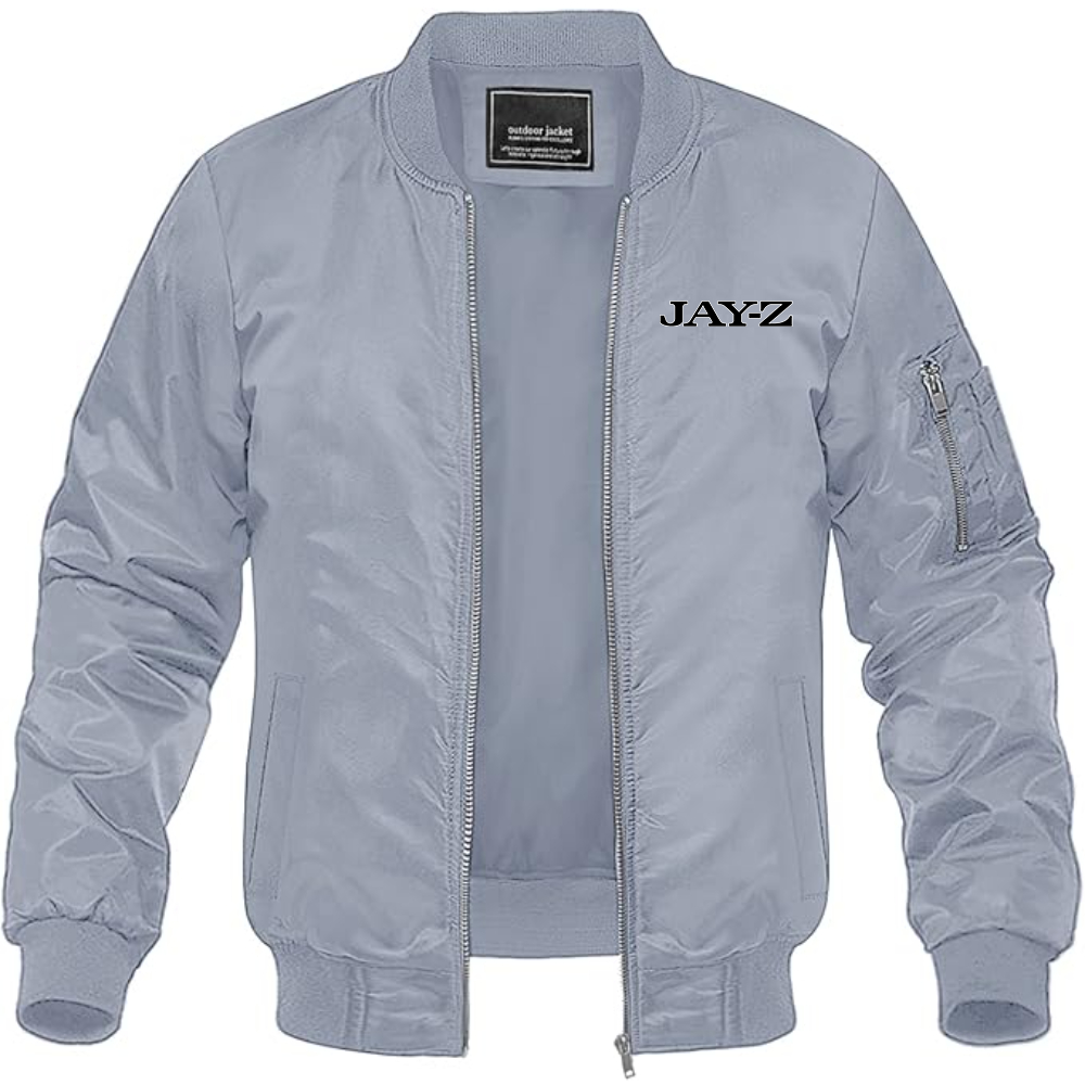 MAGNIVIT Men's Jay-Z Lightweight Bomber Jacket Windbreaker Casual Fall Spring Outdoor Coat