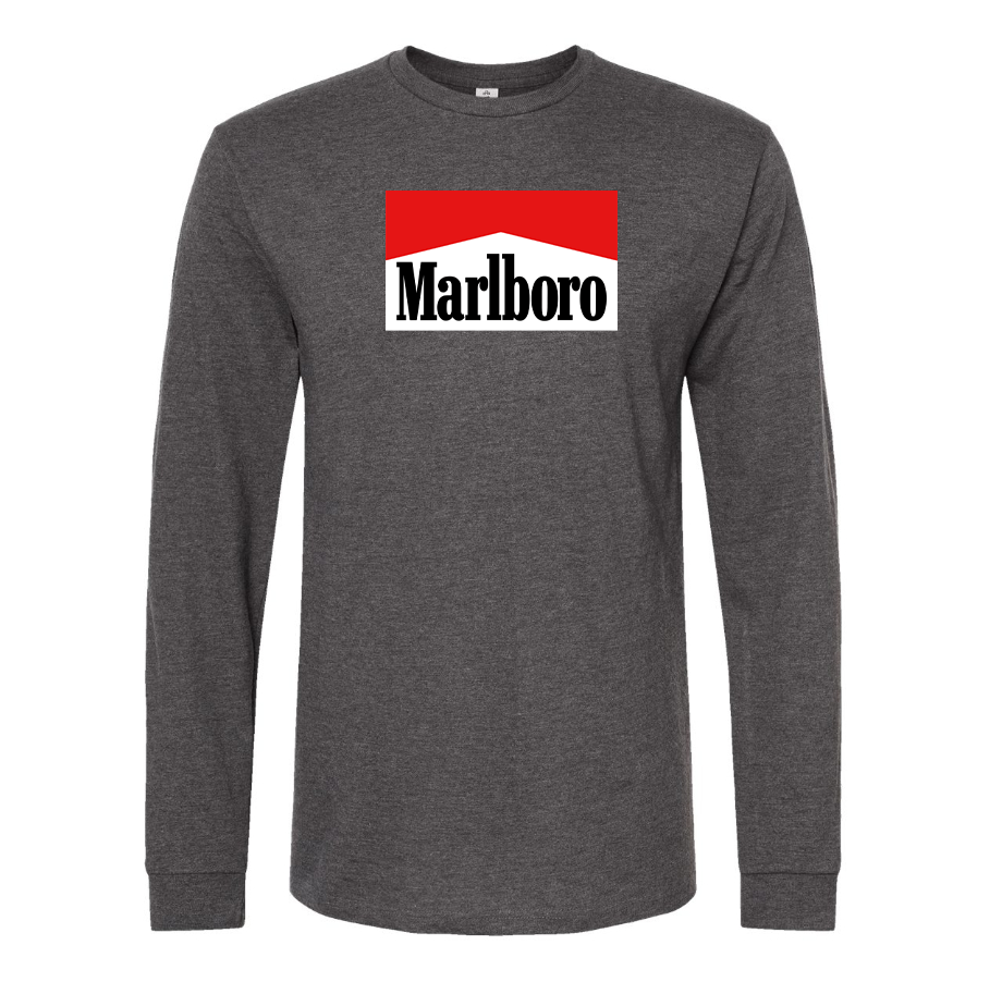 Men's Marlboro Cotton Long Sleeve T-Shirt