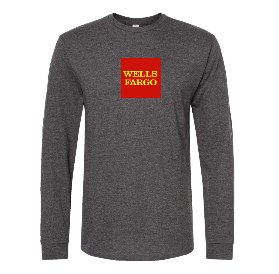 Men's Wells Fargo Cotton Long Sleeve T-Shirt