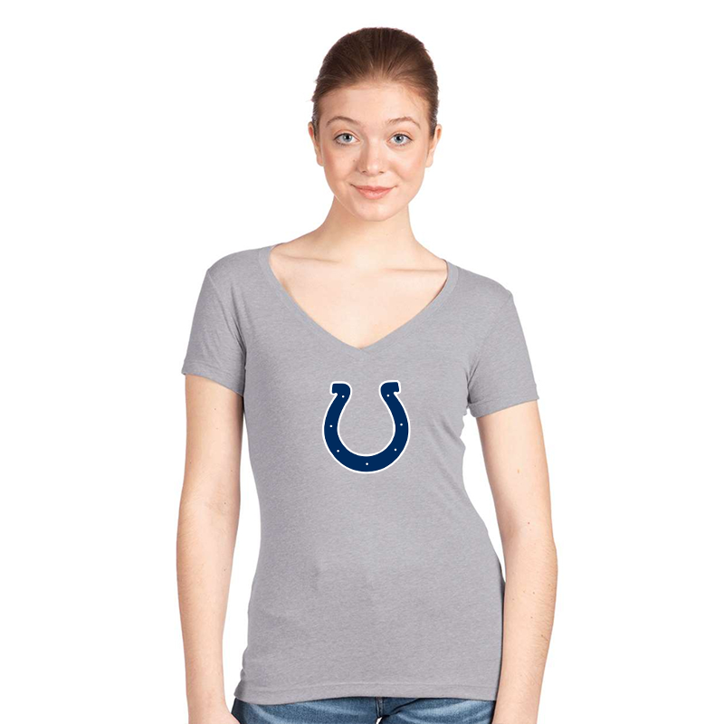 Women's  Indianapolis Colts Next Level Ideal V-Neck T-Shirt