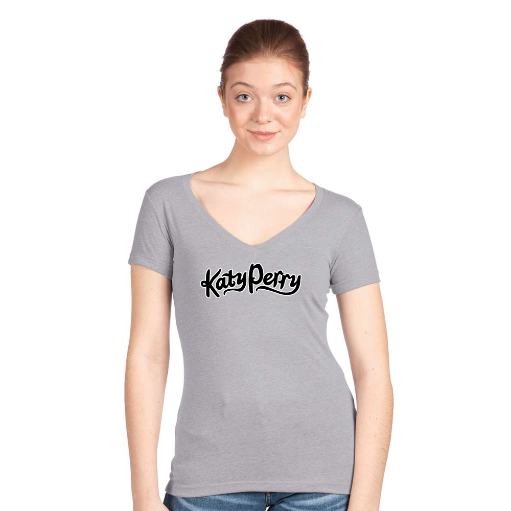 Women's Katy Perry Next Level Ideal V-Neck T-Shirt