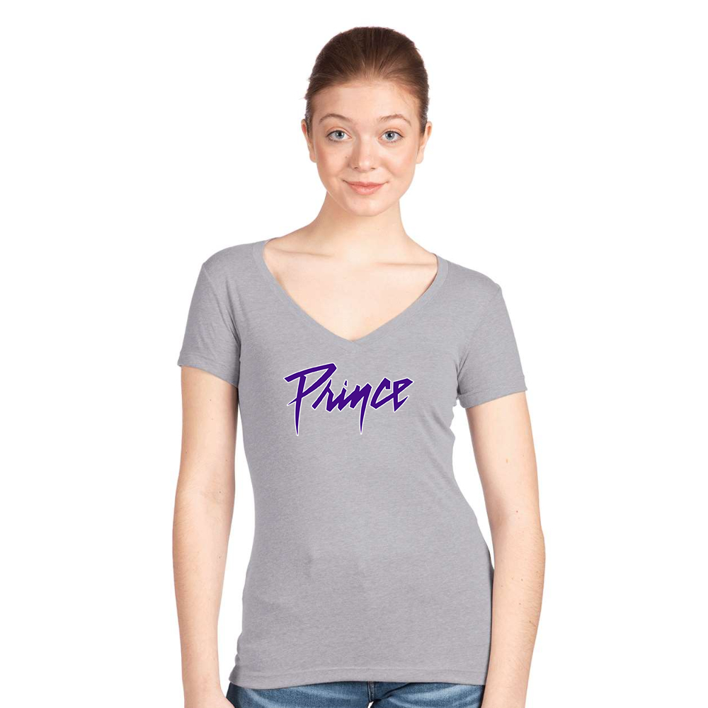 Women's Prince Next Level Ideal V-Neck T-Shirt