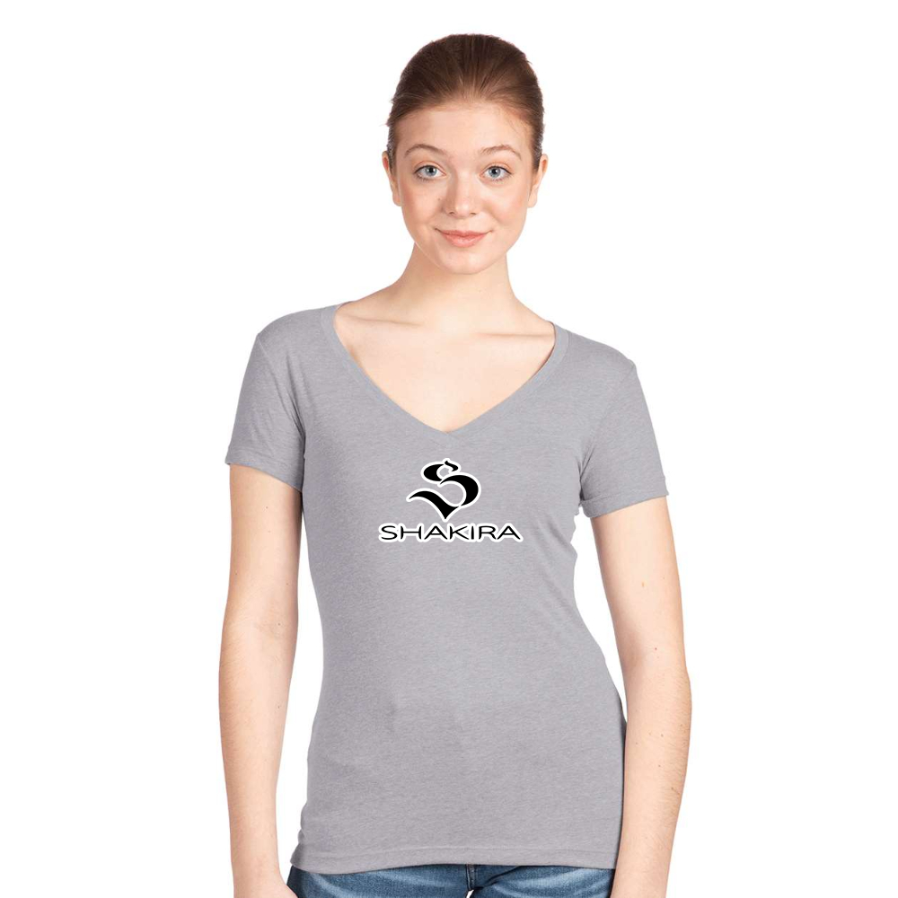 Women's Shakira Next Level Ideal V-Neck T-Shirt