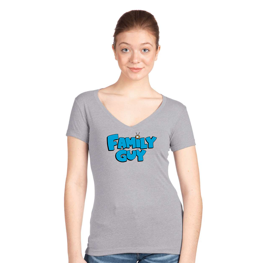 Women's Family Guy Next Level Ideal V-Neck T-Shirt