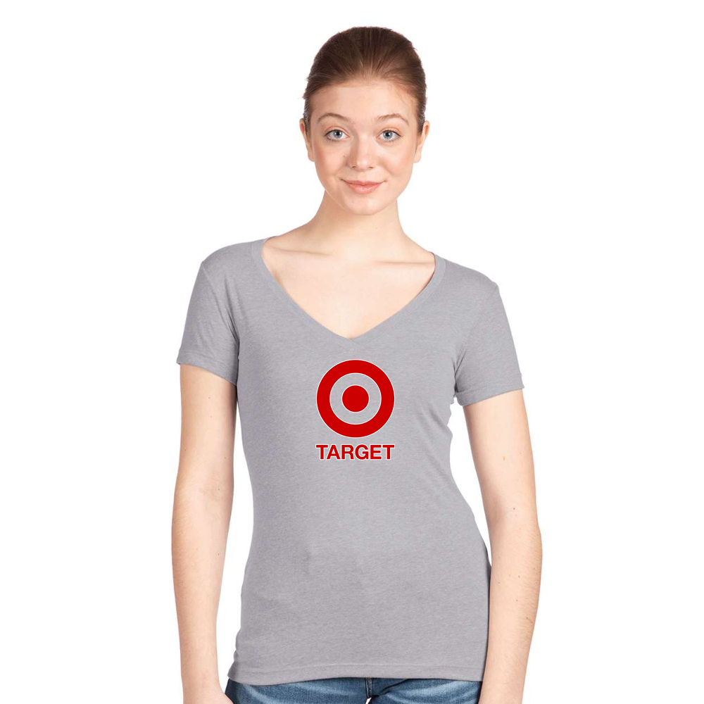 Women's Target Next Level Ideal V-Neck T-Shirt